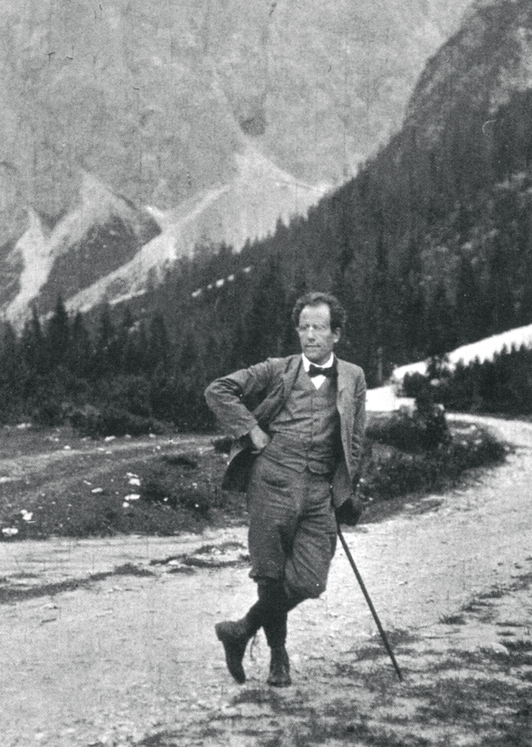 Gustav Mahler in Toblach